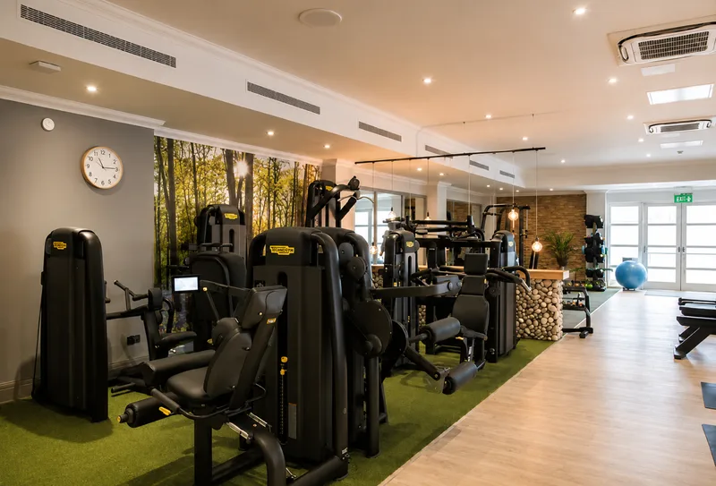 Fully equipped gym at North Lakes Hotel and Spa, Penrith